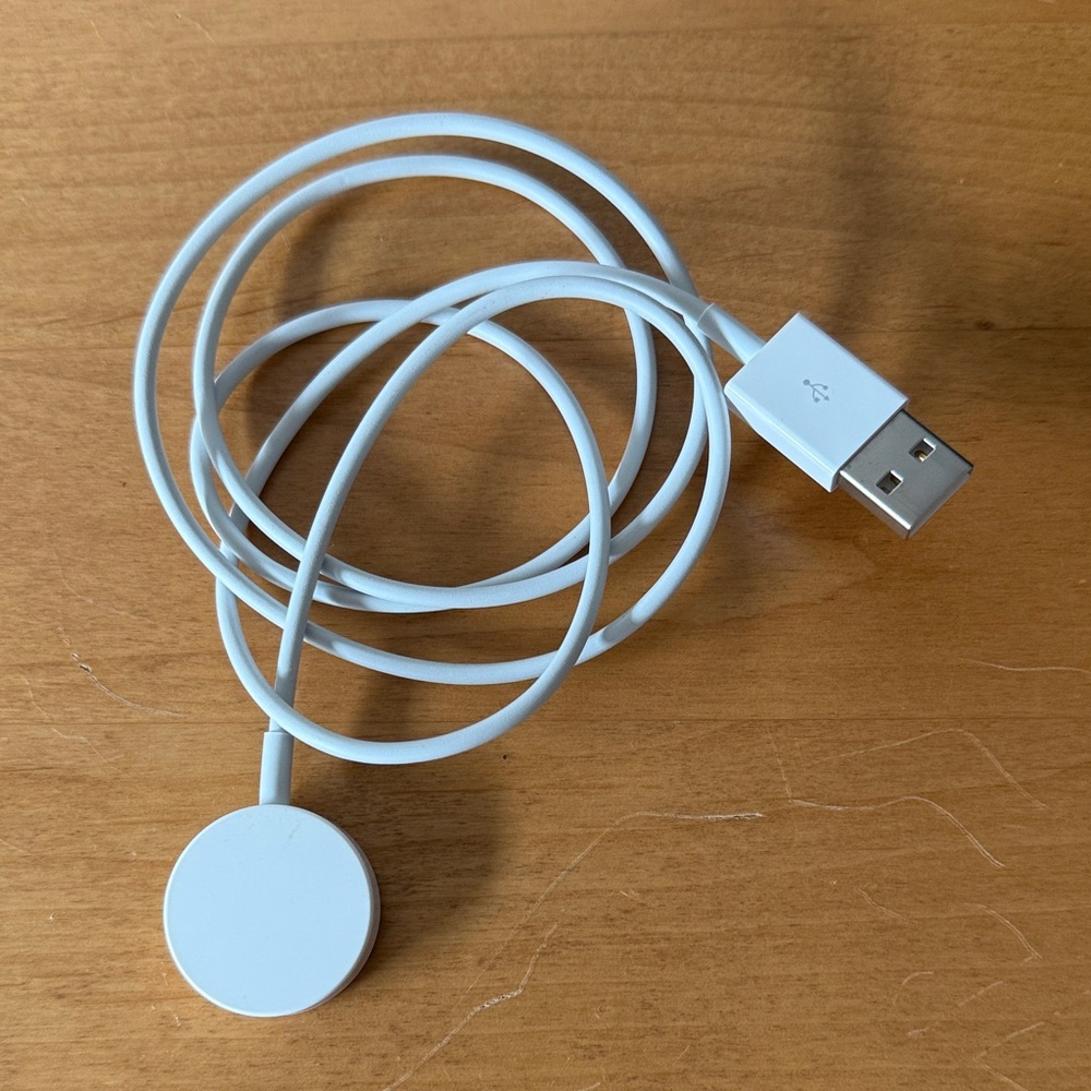 Apple Watch Silver Magnetic Charger Cable